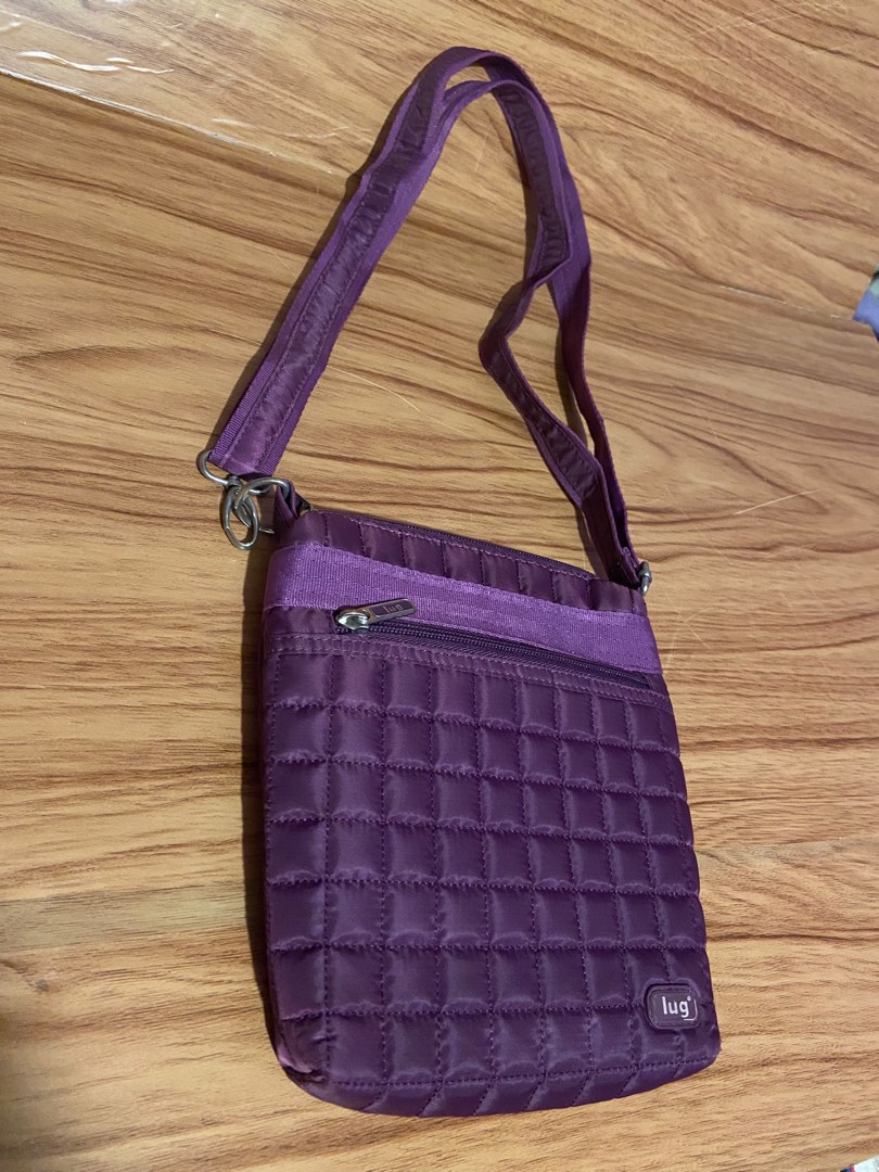 Lug Skipper Crossbody Bag Quilted Purple Nylon Travel RFID Handbag Purse Women s Fashion Bags Wallets on Carousell