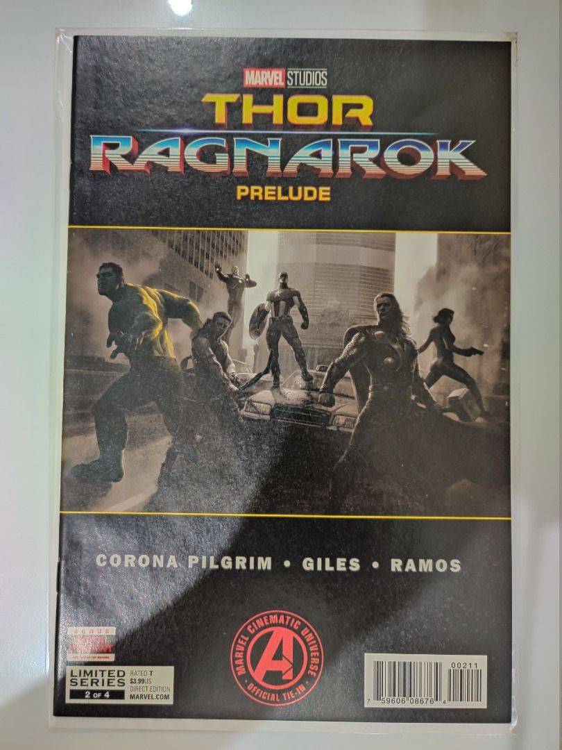 Marvel's Thor Ragnarok Prelude (2017) #1-4 J.L. Giles, Hobbies & Toys ...