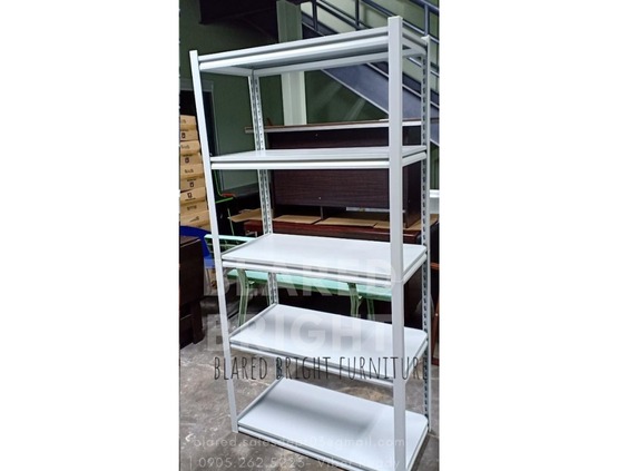 Metal Rack | 5 Layer - White *Capacity per shelf - 150kgs* | Office ...