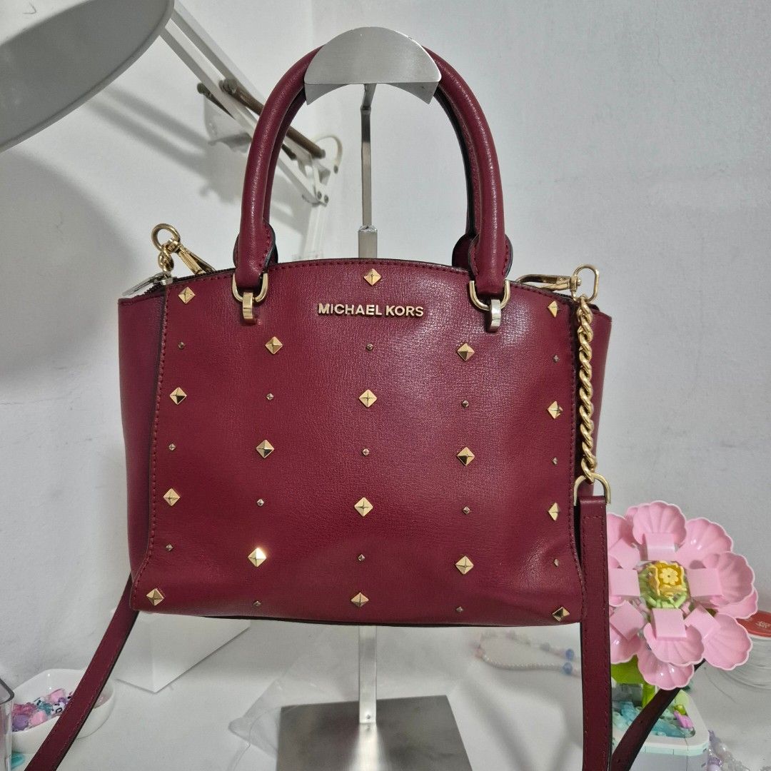 mini selma studded michael kors