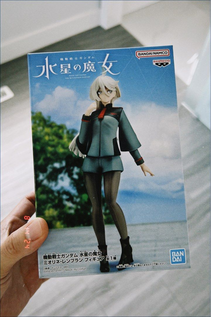 Mobile Suit Gundam: The Witch from Mecury Miorine Rembran from BANPRESTO (Category: Toys) located in Vancouver. Submitted by itsjulian (Listing ID 1320055034, Image 1). Description: Brand new sealed from Tokyo. .