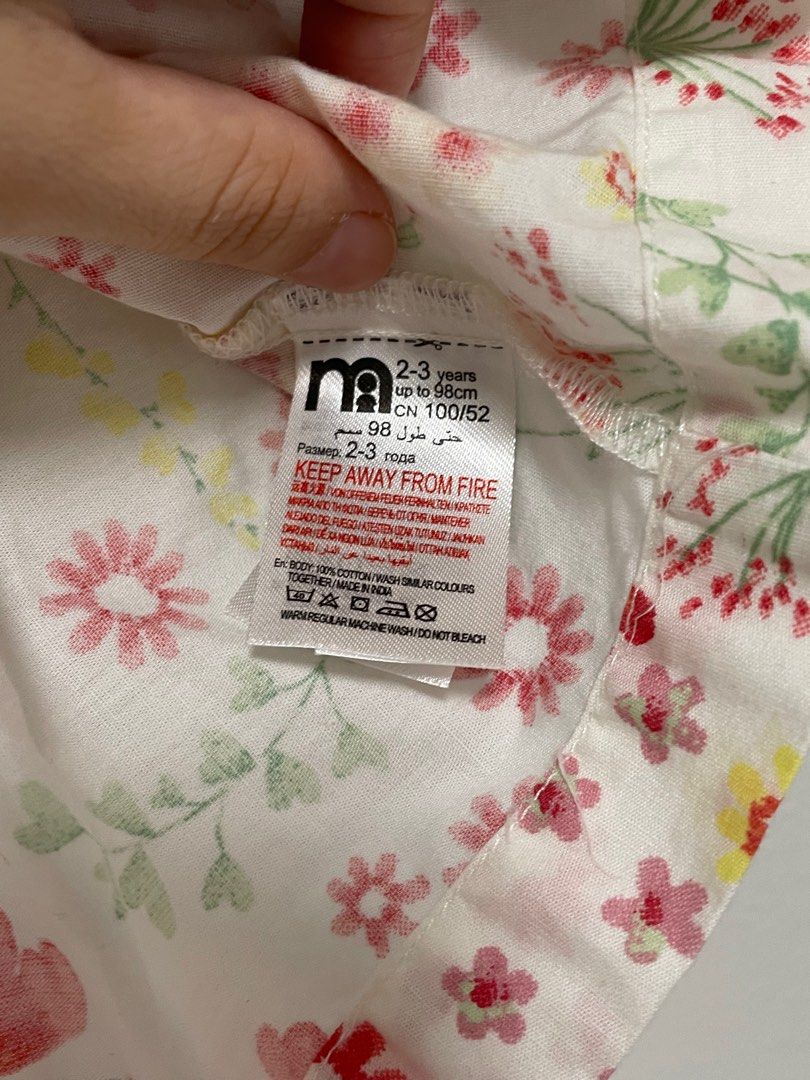 Mothercare Floral Cotton Blouse