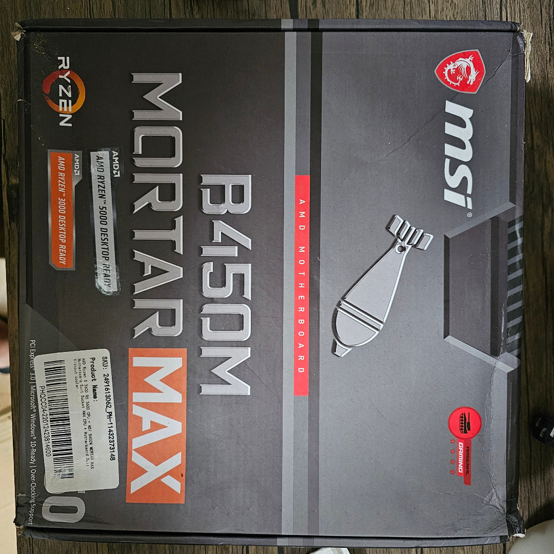 MSI B450M MORTAR MAX, Computers & Tech, Parts & Accessories, Computer ...