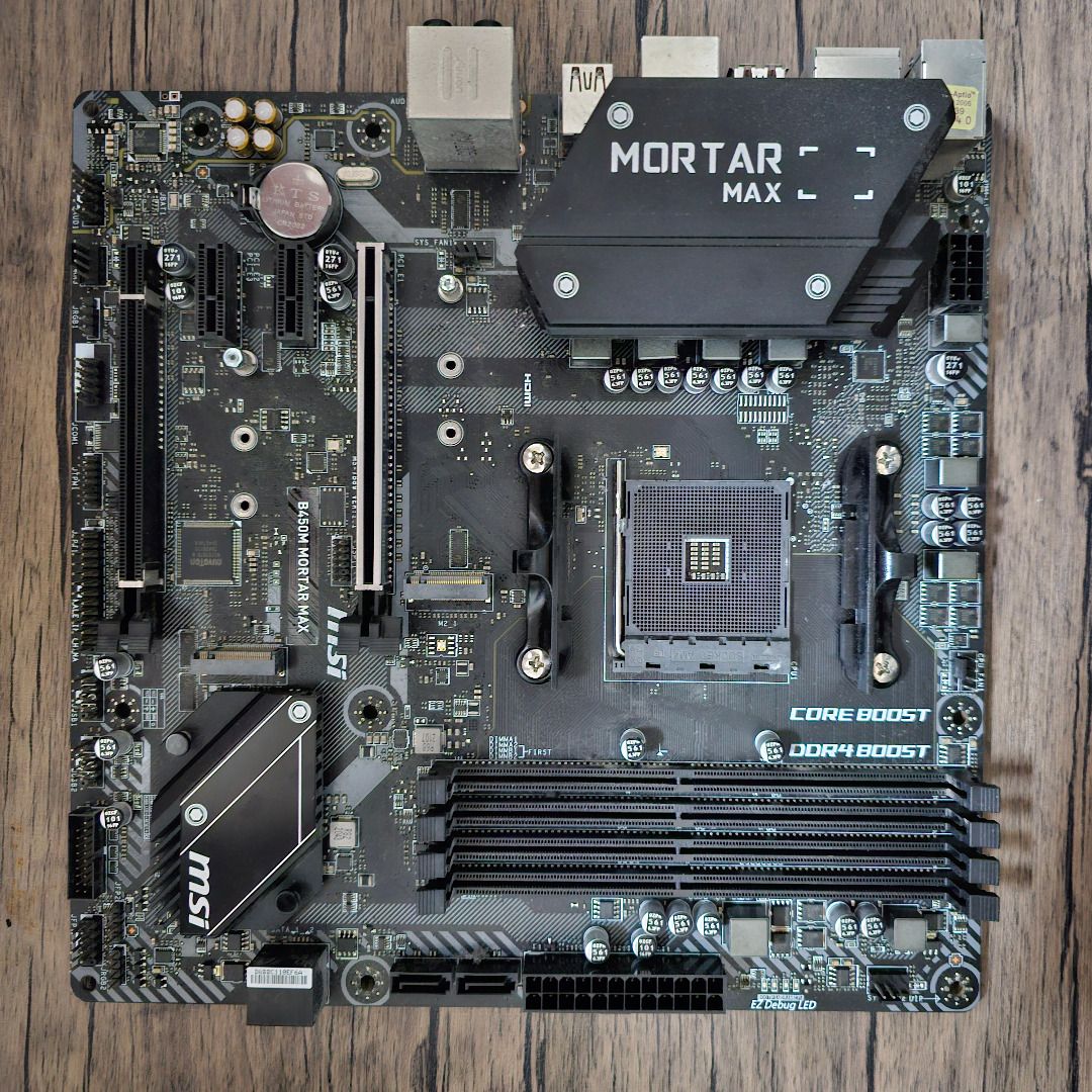MSI B450M MORTAR MAX, Computers & Tech, Parts & Accessories, Computer ...