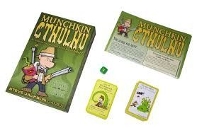 Munchkin Cthulhu board game (Category: Board Games & Puzzles) located in Quezon City. Submitted by whizdepot (Listing ID 1319908133, Image 2). Description: Munchkins have hacked their way through dungeons, kung fu temples, starships, haunted houses, and super-foes. Now they face their greatest challenge – Cthulhu! Will they survive? Will they retain their sanity? Will they...level up? Munchkin Cthulhu is a standalone game in the Munchkin universe
