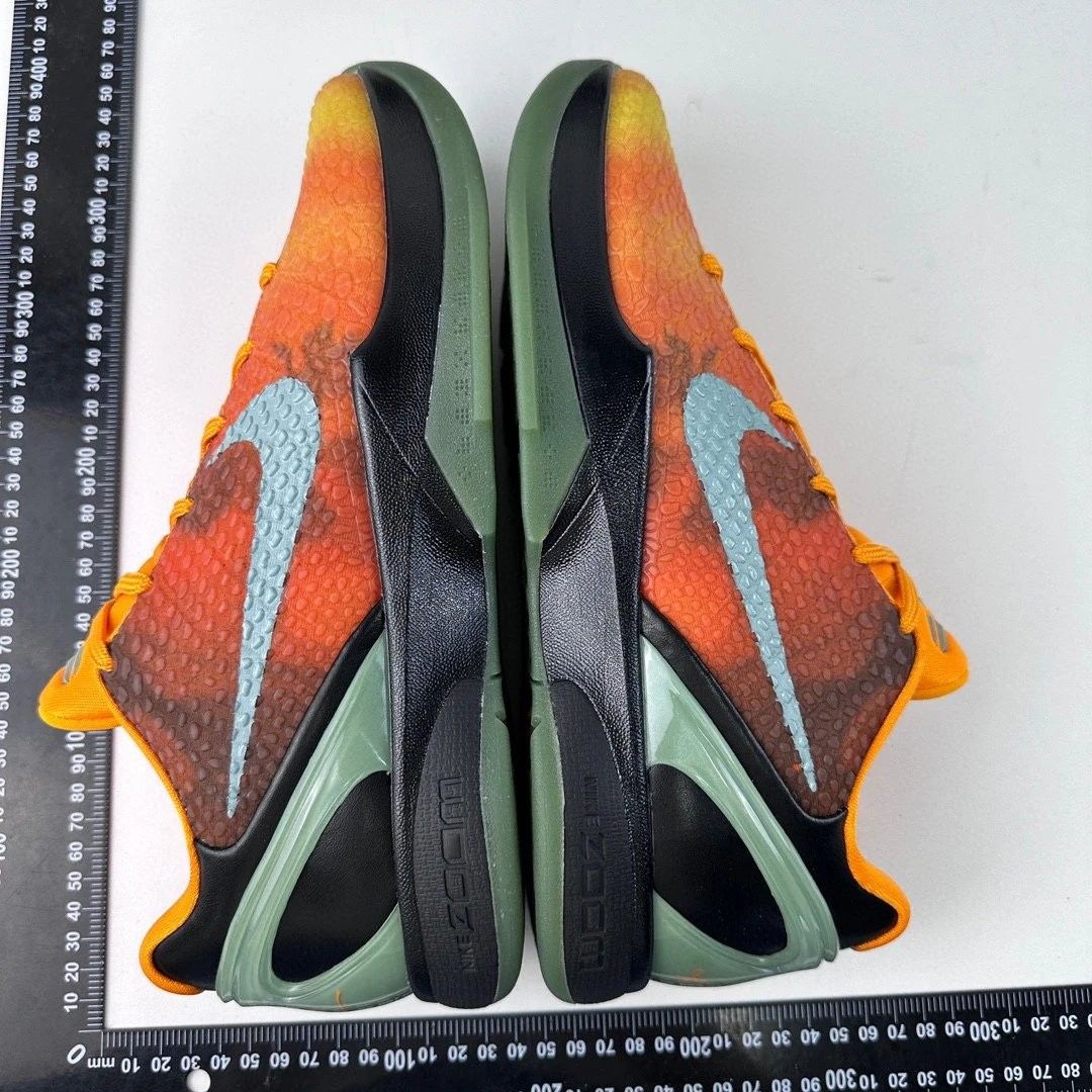 Nike kobe 6 mens orange sales