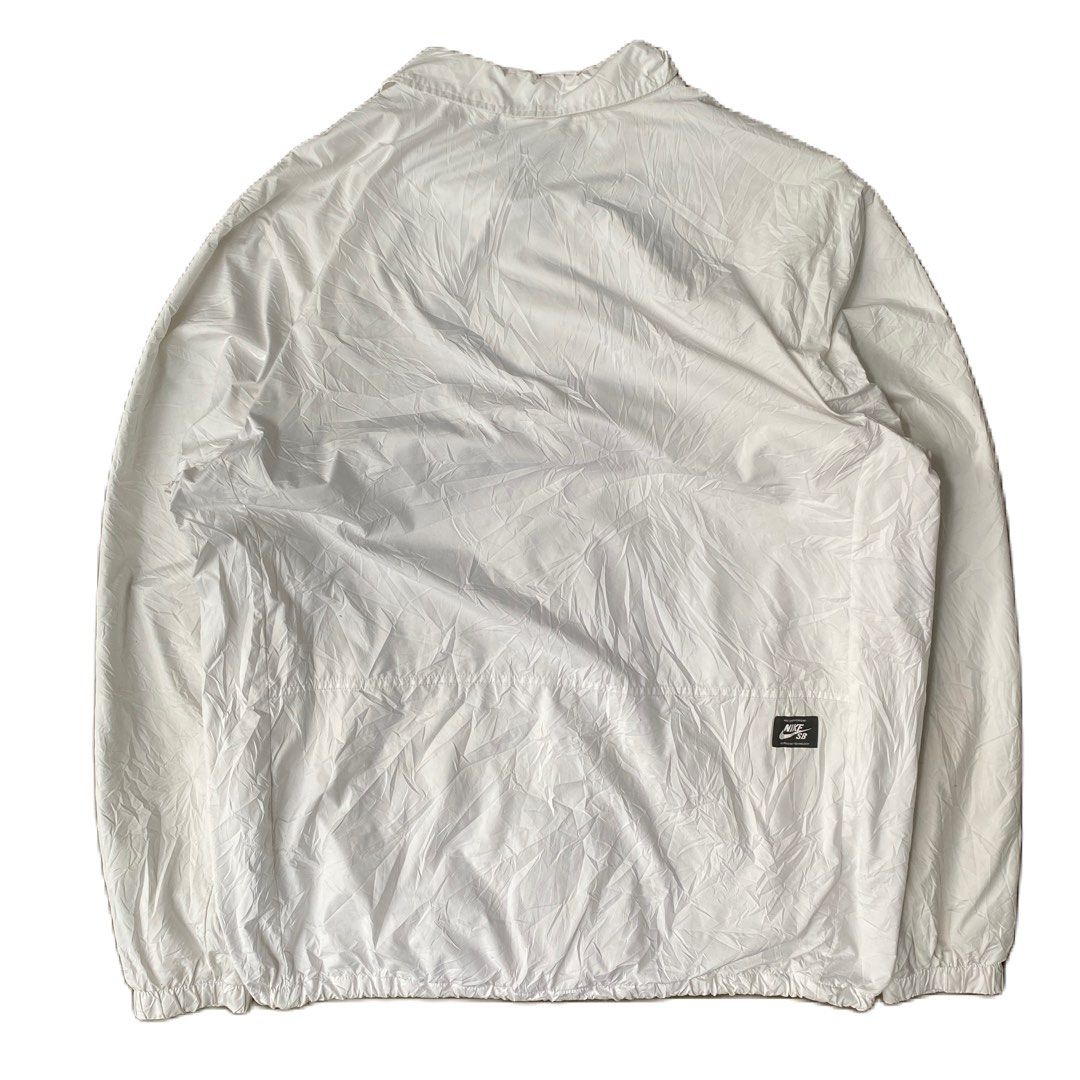 nike sb coach jacket white