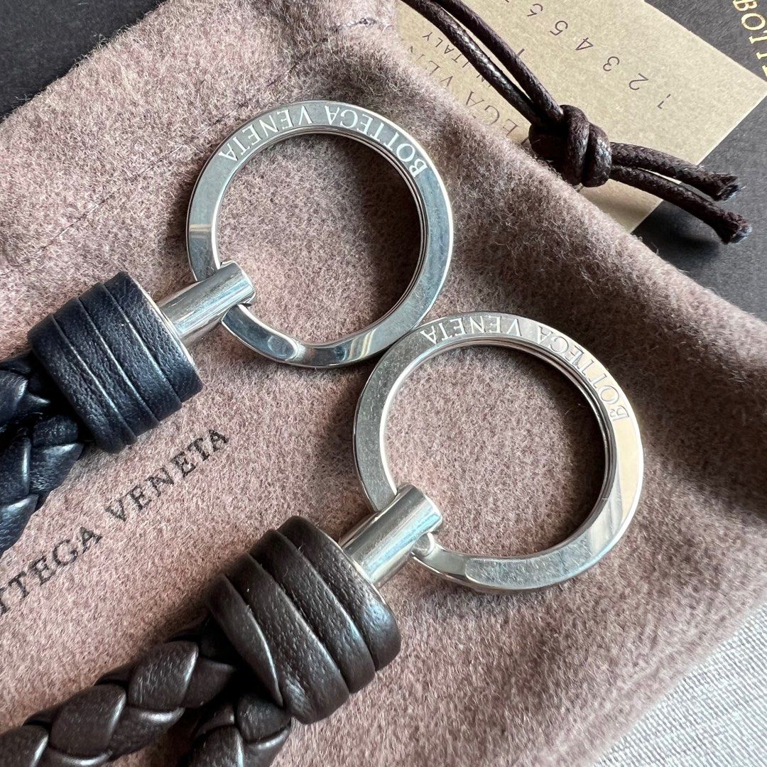 NO NEGO Ori Bnib BOTTEGA VENETA Classic Unisex Key ring Key Holder