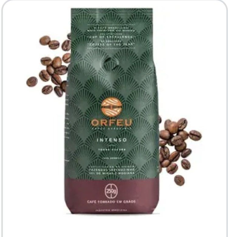 ORFEU Special Coffee Intense 100 Arabica Coffee Dark Roast Aroma of Toasted Caramel Fruit Jam Low Acidity Made In Brazil Velvety Body 250g 8.8oz Carousell