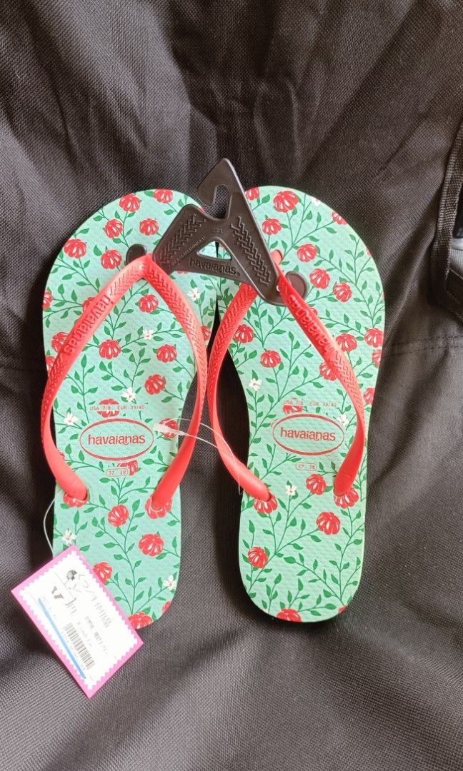 Original Brandnew Havaianas from Japan US 7 8 EUR 39 40 Women s Fashion Footwear Slippers and slides on Carousell