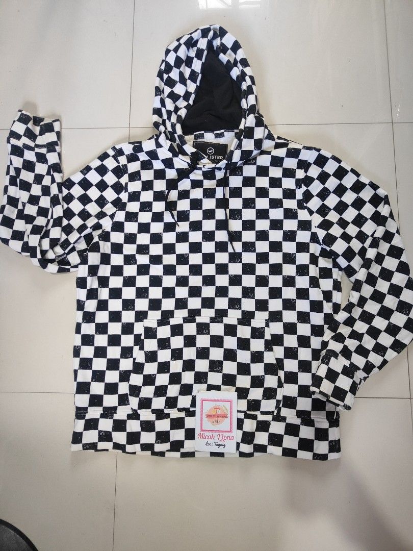 Hollister checkerboard hoodie store