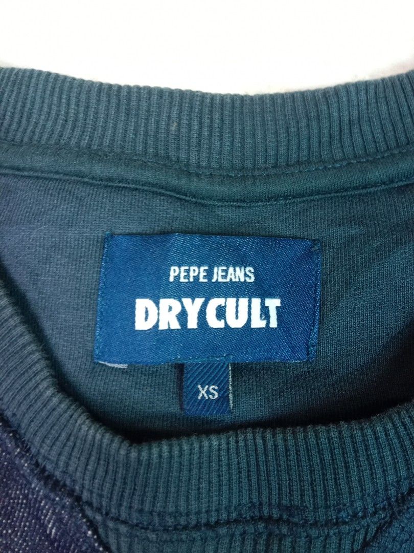 Pepe Jeans Dry Cult patchwork denim sweatshirt