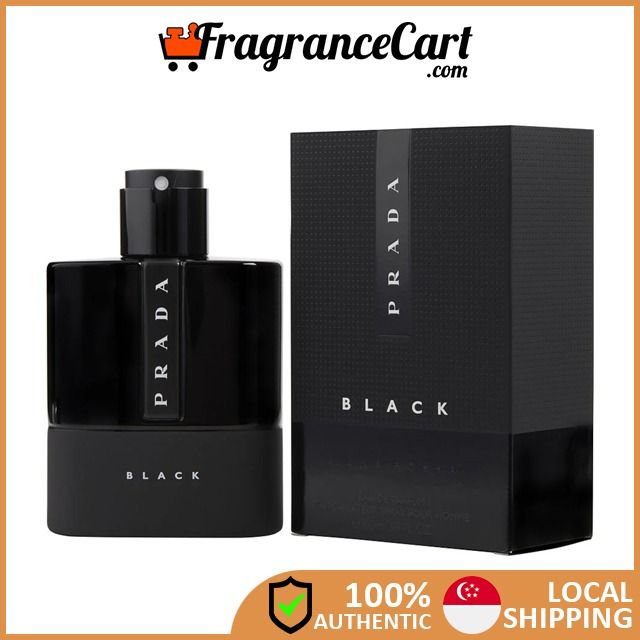 Prada Luna Rossa Black EDP for Men 100ml Brand New 100 Authentic Perfume FragranceCart Eau de Parfum Man Full Black Beauty Personal Care Fragrance Deodorants on Carousell