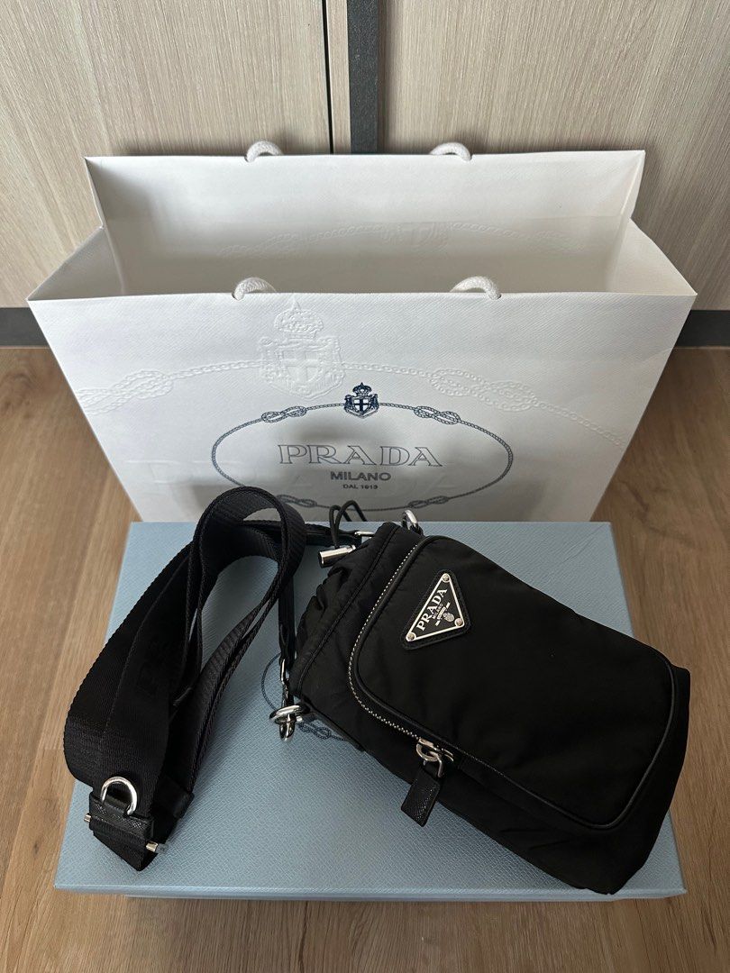 Prada Phone Pouch Bag Luxury Bags Wallets on Carousell