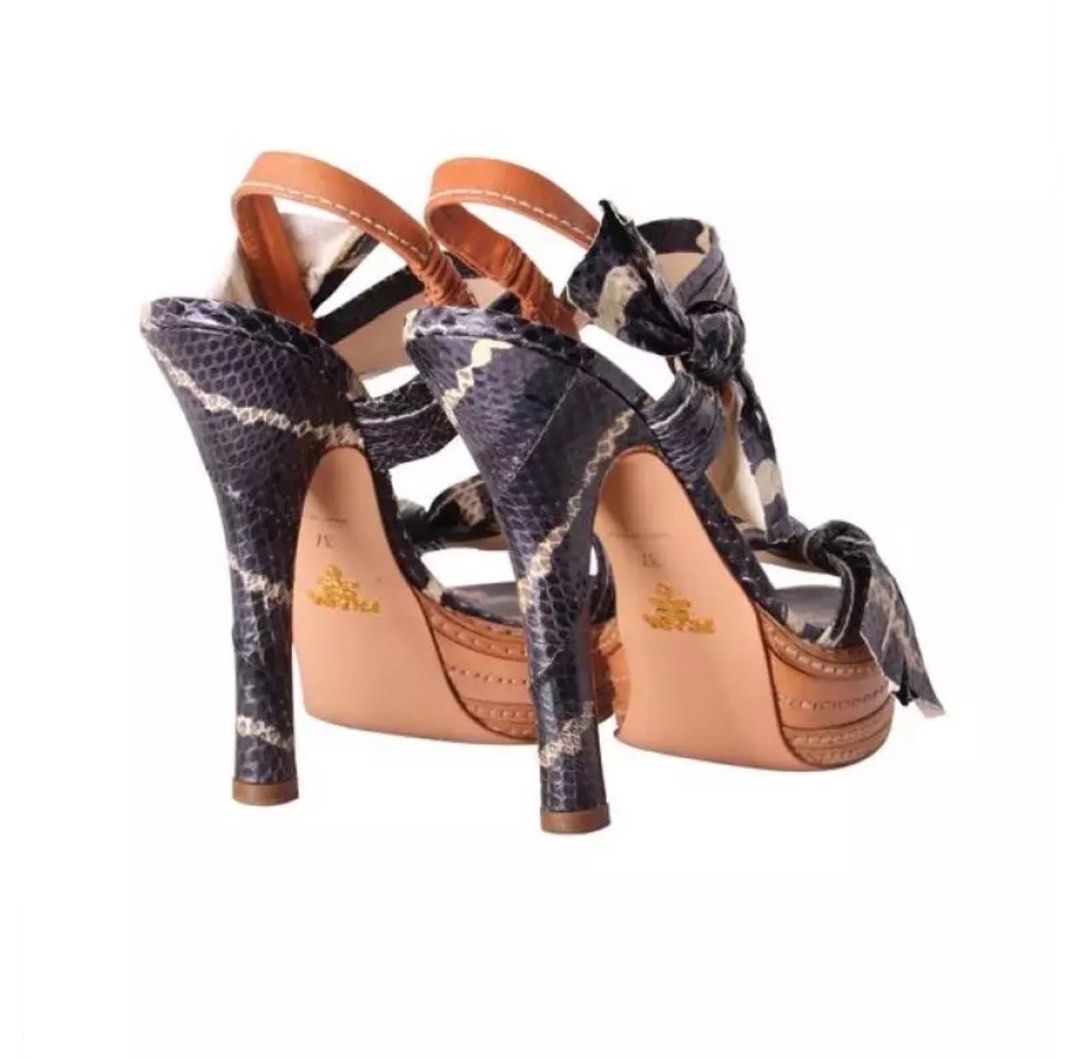 Prada python heels sandals (Category: Heels) located in Singapore. Submitted by laura2202 (Listing ID 1319962131, Image 2). Description: .