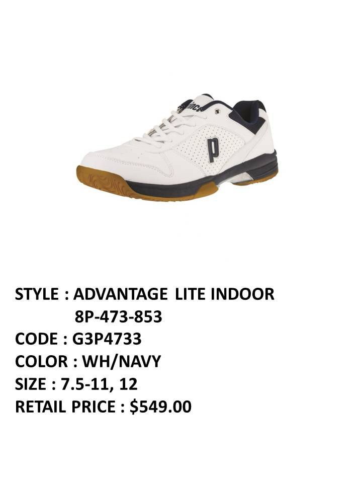 PRINCE SQUASH SHOES, 運動產品, 其他運動配件- Carousell