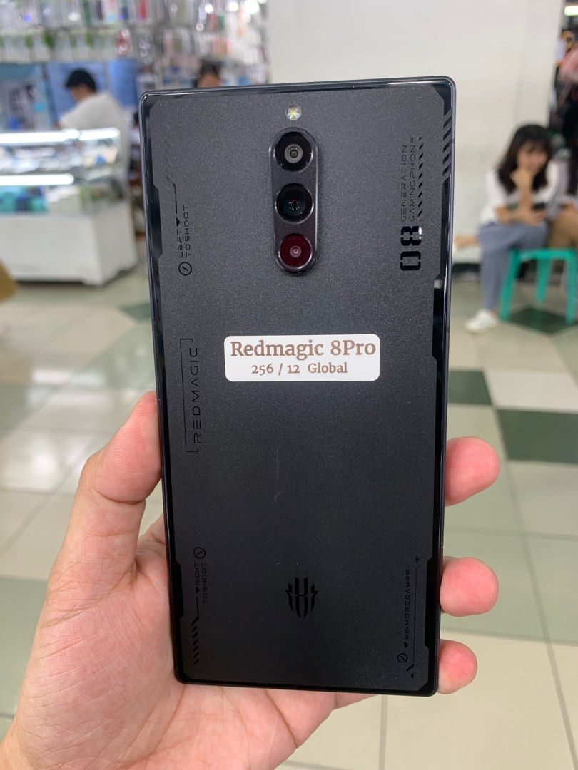 Redmagic 8 pro (12/256gb) (Category: Android Others) located in Manila. Submitted by arzillah (Listing ID 1320027898, Image 1). Description: Redmagic 8 pro 12/256gb Factory unlock Global version Dual sim Slightly use Complete package No issue All working Open for COD/COP + SF Manila area (sameday delivery) Province area (via LBC) required DP to avoid cancellations Physical store: Greenhills Shopping Center, 2ndfloor, stall#: Ai 11 Contact#: 09482