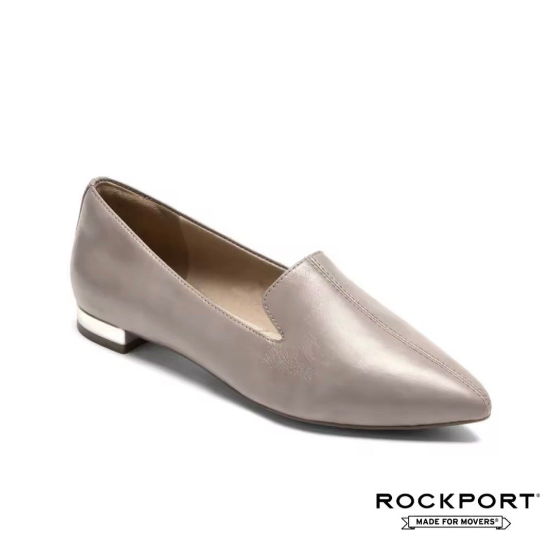 Rockport Total Motion Adelyn Women Loafer Dover Grey Leather