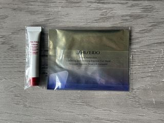 全新正貨 Shiseido 資生堂 眼膜 皇牌免疫力精華 uplifting and firming express eye mask 提拉 緊致 power infusing concentrate64242680073090110