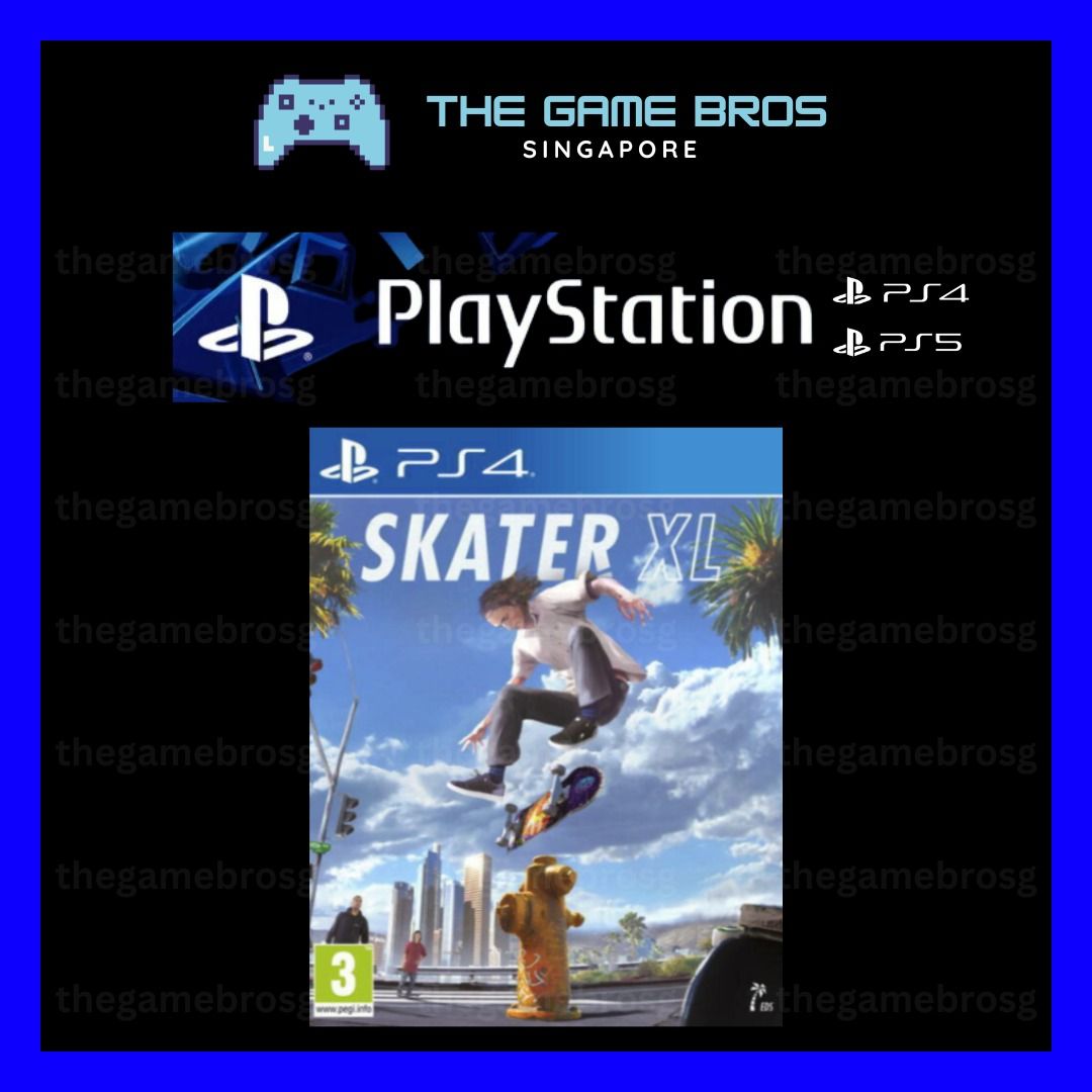 Skater XL Game PS4 PS5 Playstation Digital Download Games