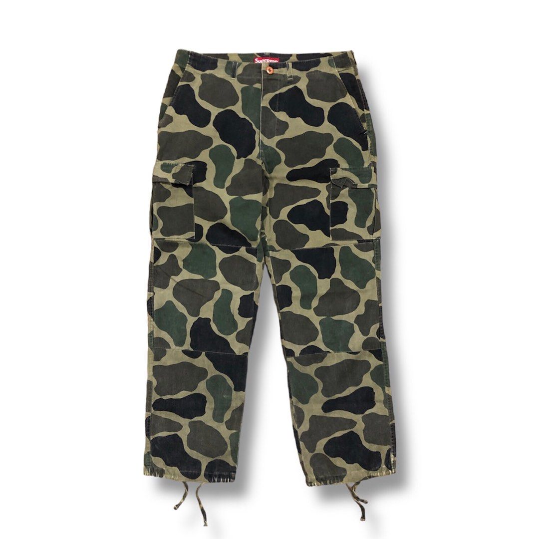 Supreme pants camo discount
