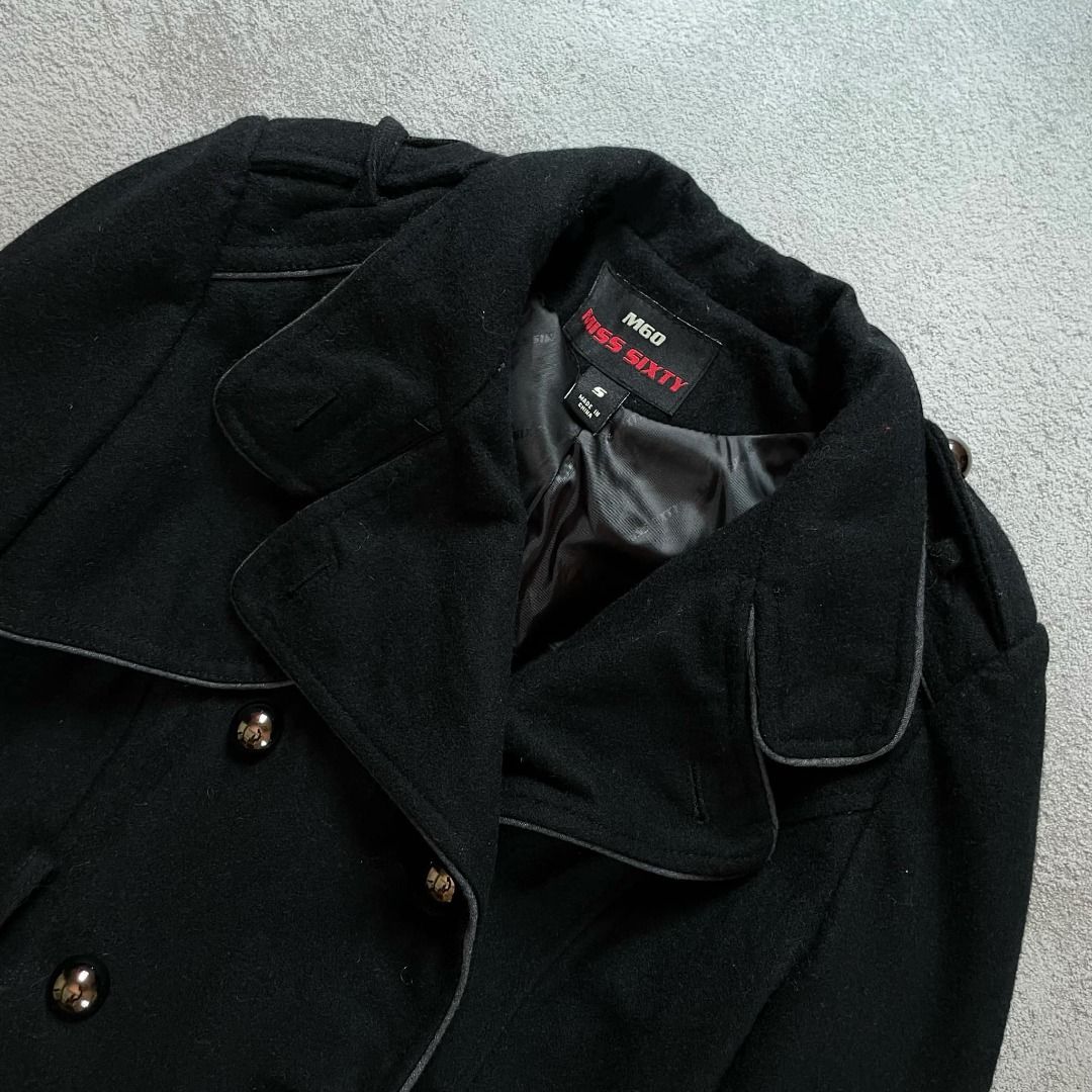 TEASER Miss sixty peacoat for women Women s Fashion Coats Jackets and Outerwear on Carousell