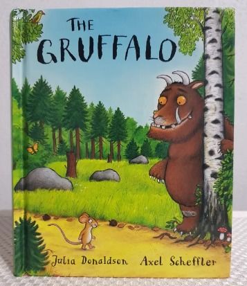 The Gruffalo Hardcover (Category: Children's Books) located in Paranaque City. Submitted by g-books-n-toys (Listing ID 1319949725, Image 1). Description: Walk further into the deep dark wood, and discover what happens when a quick-witted mouse comes face to face with an owl, a snake... and a hungry Gruffalo! Julia Donaldson and Axel Scheffler's The Gruffalo is an undisputed modern classic and has become a best-selling phenomenon across the world 