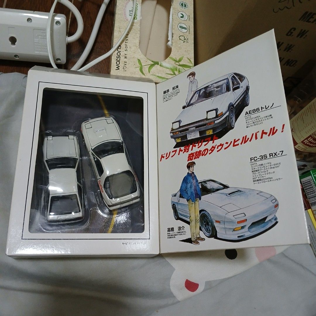 Tomy 1:43 頭文字D 公路公道最速傳說comic tomica EX Initial D