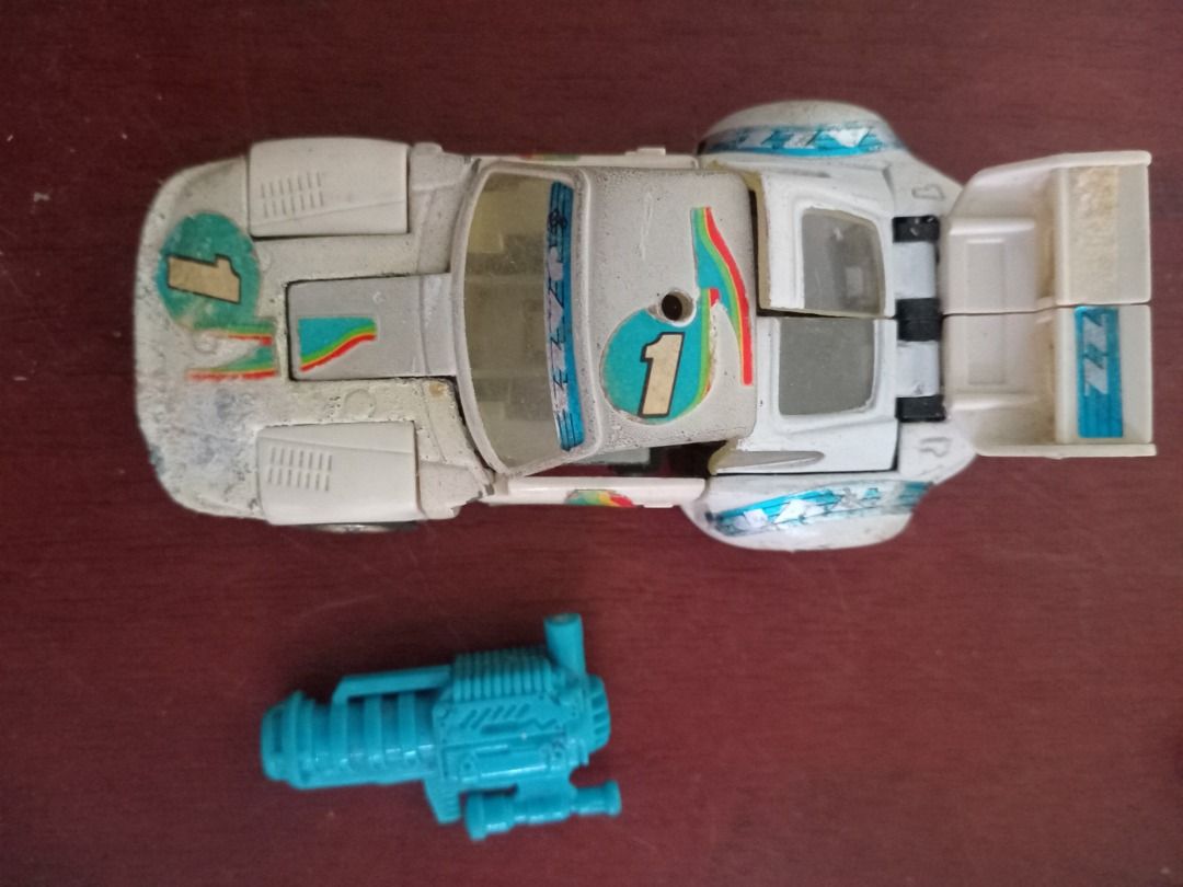 Transformers Autobot Jazz (Category: Action & Battle Toys) located in Las Pinas. Submitted by dhon162x02905 (Listing ID 1319979151, Image 2). Description: The gun handle is broken no missile and front bumper is damaged. No box. 1 Stock Available..