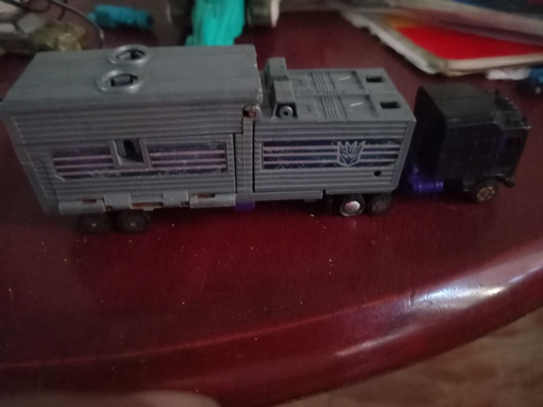 Transformers Motormaster (Category: Action & Battle Toys) located in Las Pinas. Submitted by dhon162x02905 (Listing ID 1319981937, Image 2). Description: No weapons. There is missing plate on the leg piece and the screws are a bit rusted and no box has one footplate for the combined transformation. 1 Stock Available..
