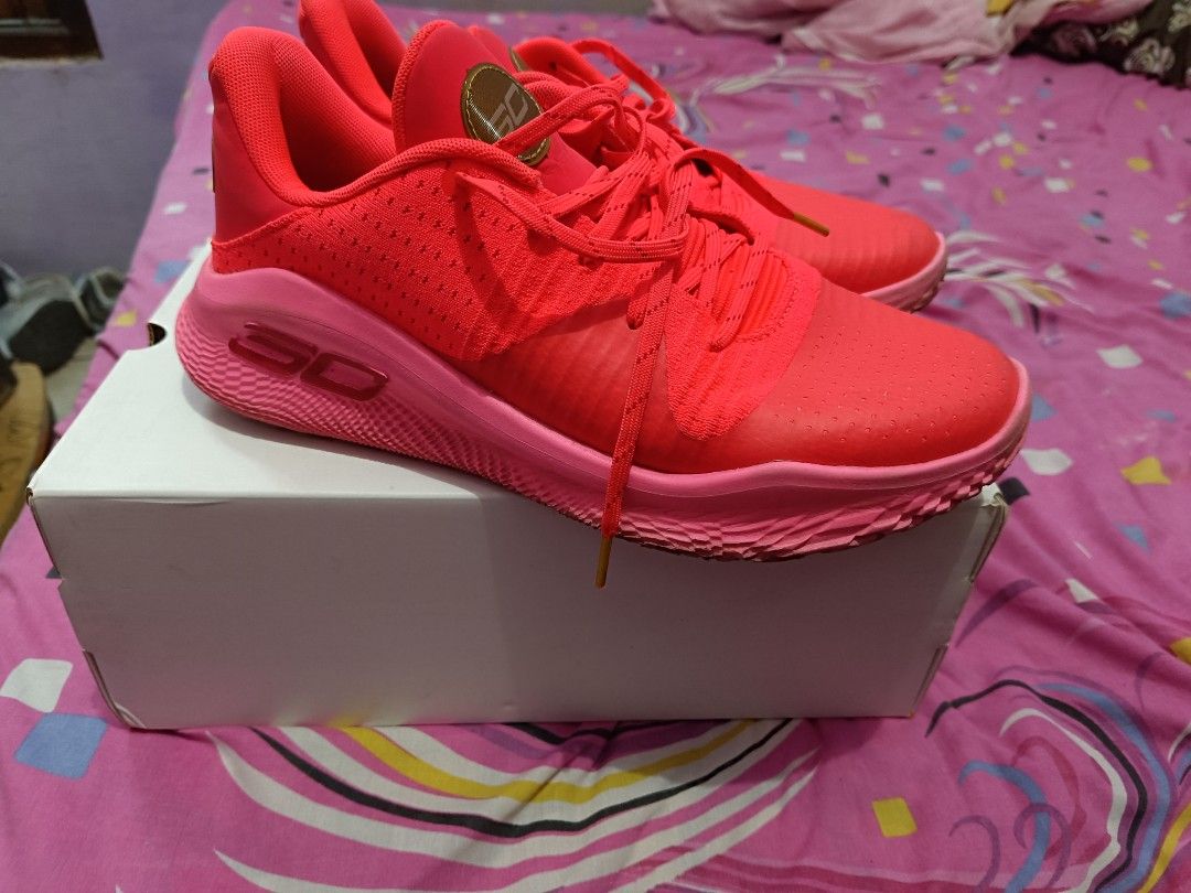 Flooded Stephen Curry Red Curry Low Red UNDER ARMOUR