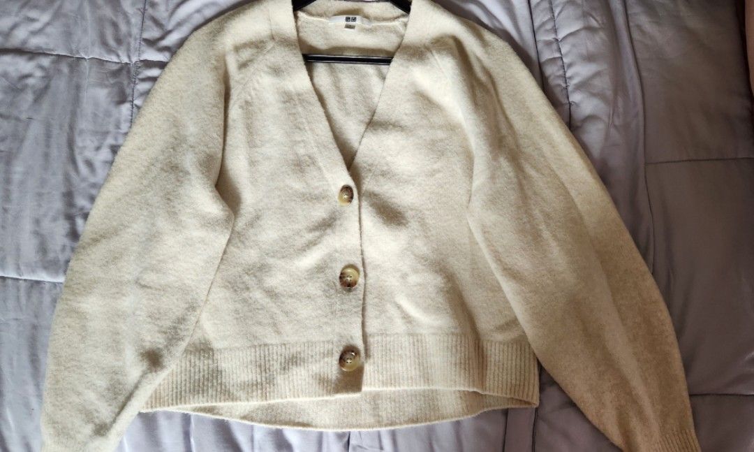 Souffle Yarn Sweat Cardigan Uniqlo Uniqlo Light Souffle Yarn Long