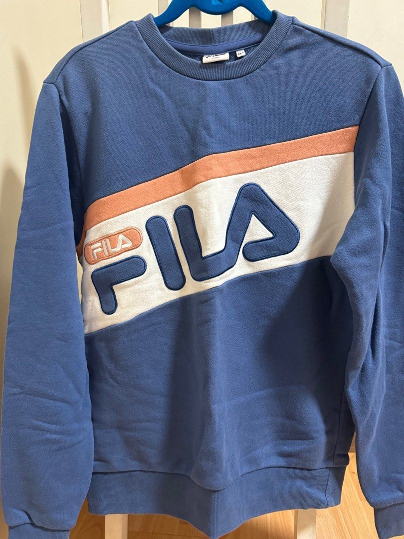 Unisex Fila Original Pullover Women s Fashion Coats Jackets and Outerwear on Carousell