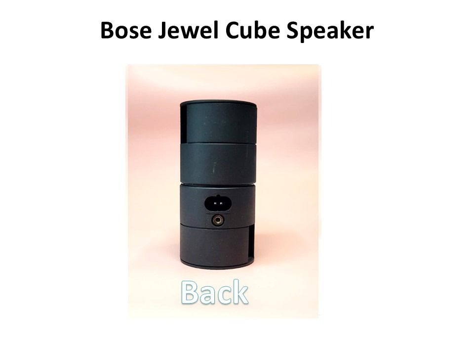 Used Bose Jewel Cube Speaker, Audio, Portable Audio Accessories on