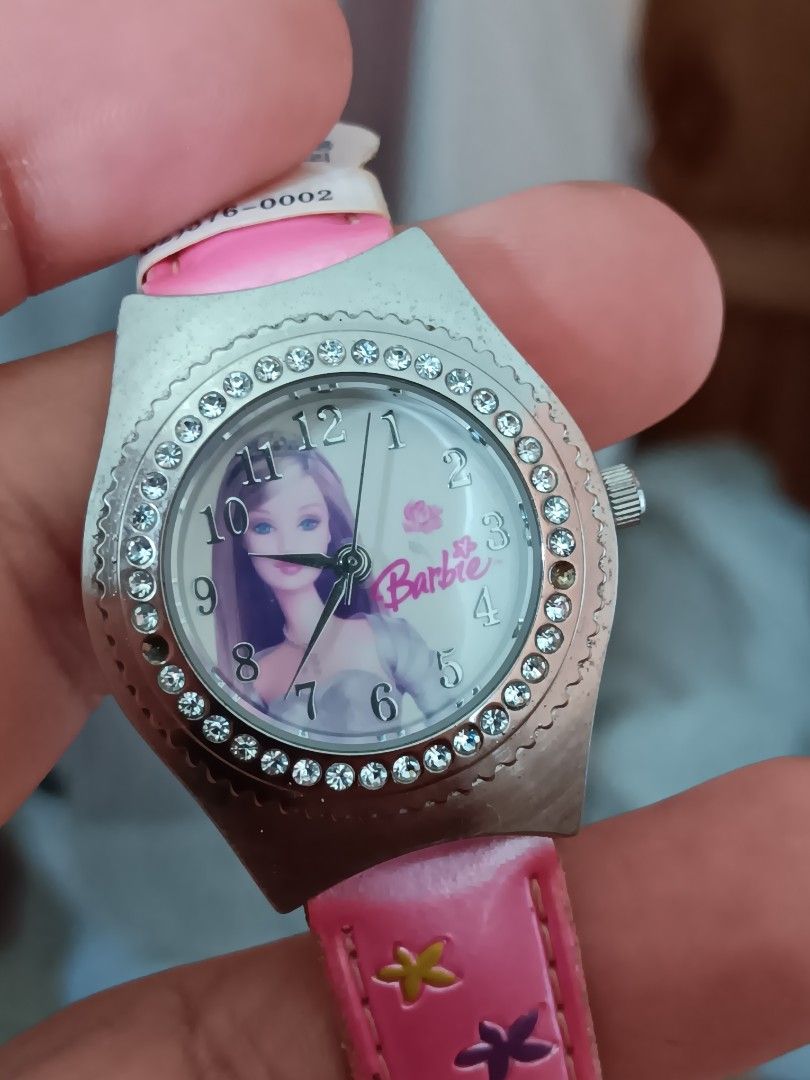Vintage Barbie lady kid watch Women s Fashion Watches Accessories Watches on Carousell