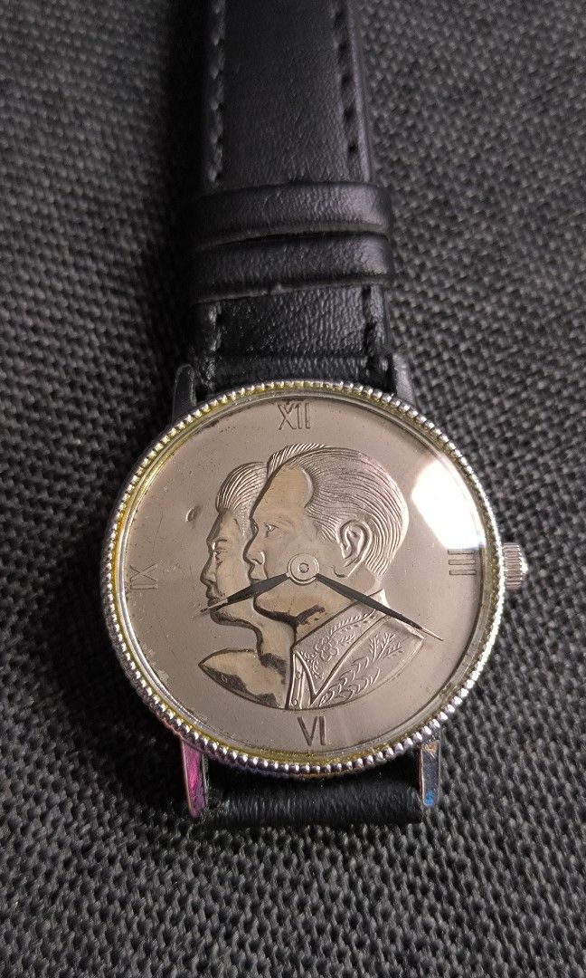 Vintage Imelda Marcos (Category: Men's Watches) located in Taguig. Submitted by tester1x (Listing ID 1319956731, Image 3). Description: Vintage Watch Imelda Marcos Exclusive 25 Silver Wedding Anniversary ⌚ 1954 - 1979 Swiss Made Replacement Strap & Buckle DISCLAIMER: IT'S OLD WATCHES EXPECT OF SOME SCRATCHES/SIGNS OF USAGE & PLEASE MANAGE YOUR EXPECTATIONS. THANKYOU..