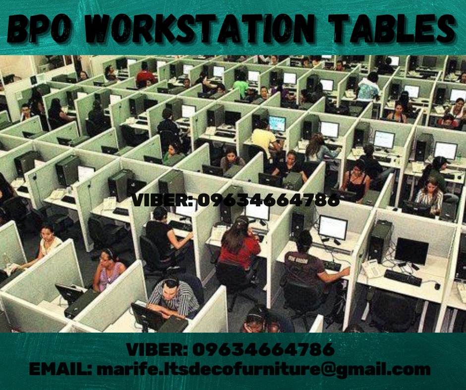 WORKSTATION CALL CENTER TABLES OFFICE PARTITION FURNITURES, Furniture ...