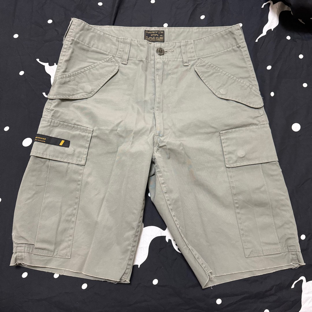 パンツ WTAPS 16SS CARGO SHORTS WEATHER OD S WTAPS Men's 16 Cargo Shorts in Black WTAPS