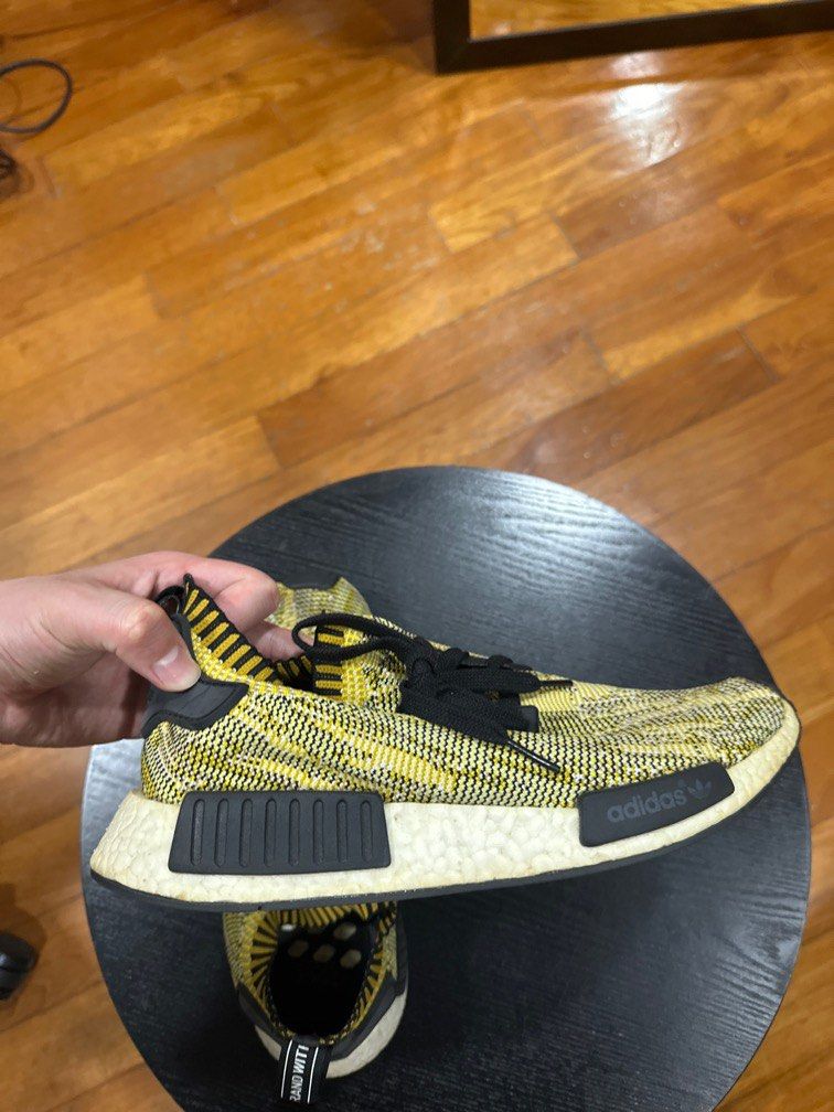 Nmd glitch yellow sale