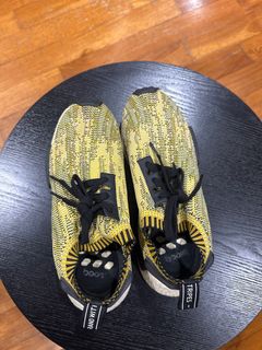 adidas gazelle silver green womens Adidas NMD R1 "Glitch Core Black Camo"  Beater Sneaker