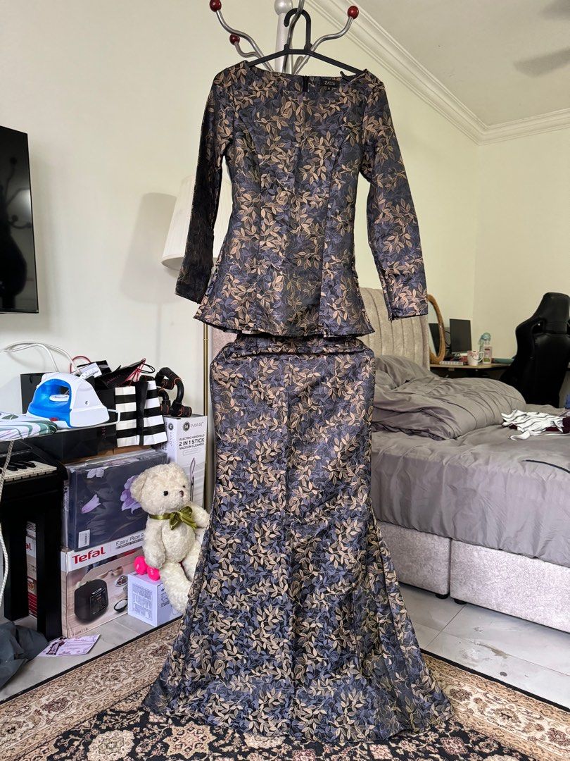 Zalia jacquard peplum kebaya cheap