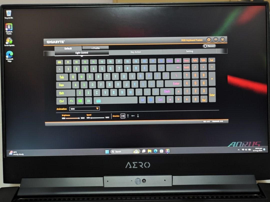 144Hz Gigabyte Aero 15x Gaming laptop i7-8750H processor Nvidia