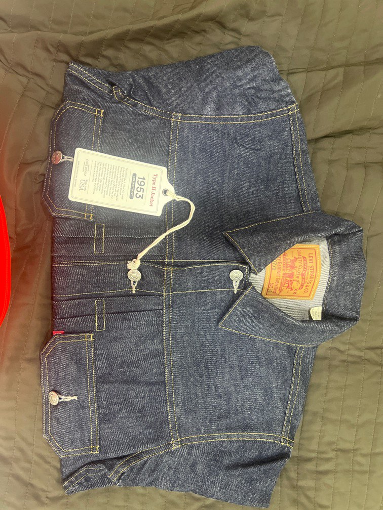 Veste Levi's LVC Type II 1953 Denim Japon Selvedge Taille L - Neuf Avec étiquettes