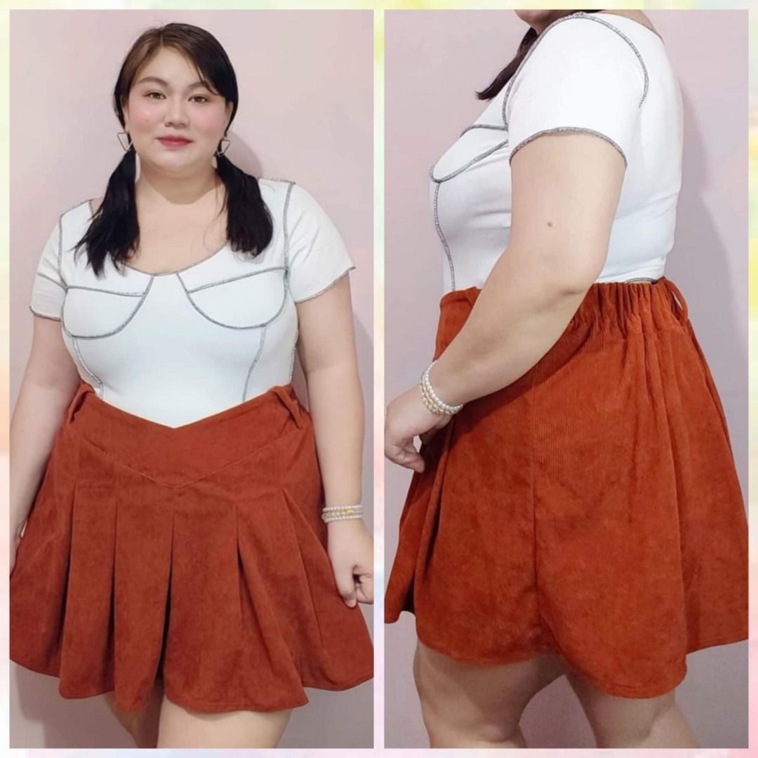Women's corduroy skirt 3xl on sale