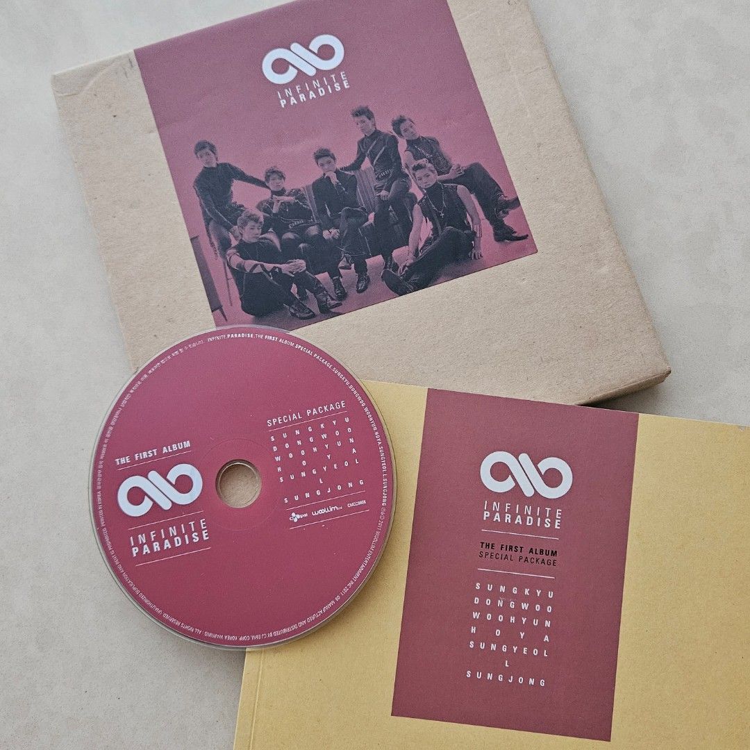 二手 韓國男團 INFINITE／2011專輯 CD, 書籍、休閒與玩具, 樂器、音樂相關, CD、DVD在旋轉拍賣