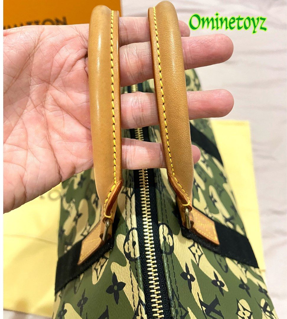 Authentic 2008 ULTRA RARE LOUIS VUITTON MURAKAMI MONOGRAMOUFLAGE SPEEDY 35 Brand New Luxury Bags Wallets on Carousell