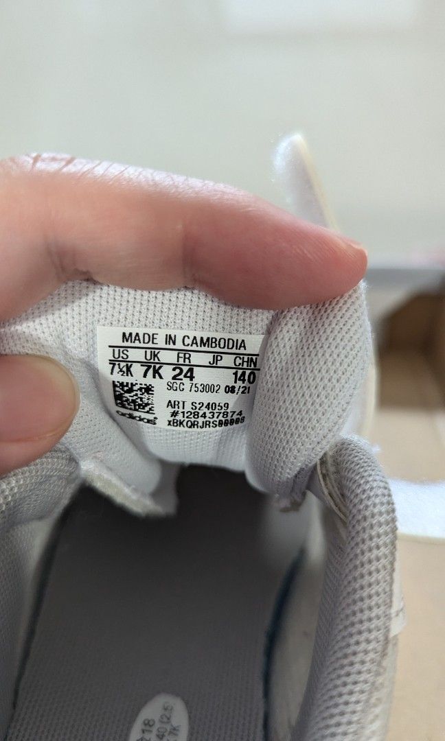 Adidas kids sneakers UK 7K