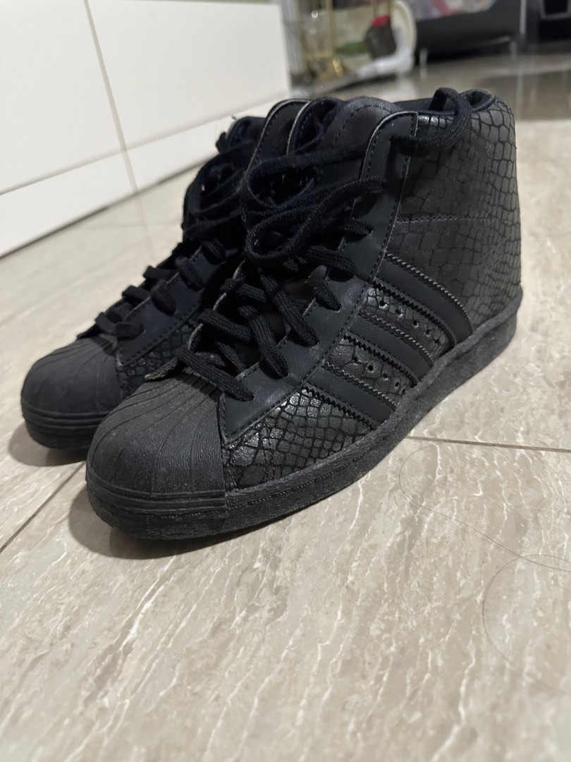 Adidas Sneaker Adidas Superstar High Tops Black Adidas Originals