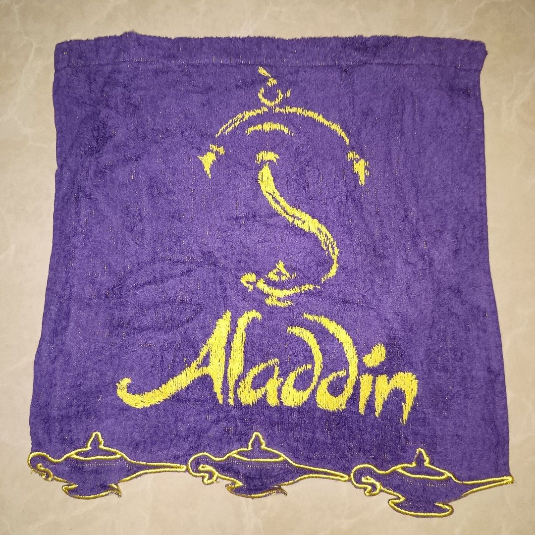 ALADDIN FACE TOWEL (Category: Towels, Napkins & Holders) located in Cagayan de Oro. Submitted by mmmdshop (Listing ID 1320163159, Image 1). Description: Large face towel 14x14 from Japan slightly used to good as new. JAPAN SOURCE. CHECKOUT OUR FB PAGE "HOUSE OF SCARVES COLLECTION"..