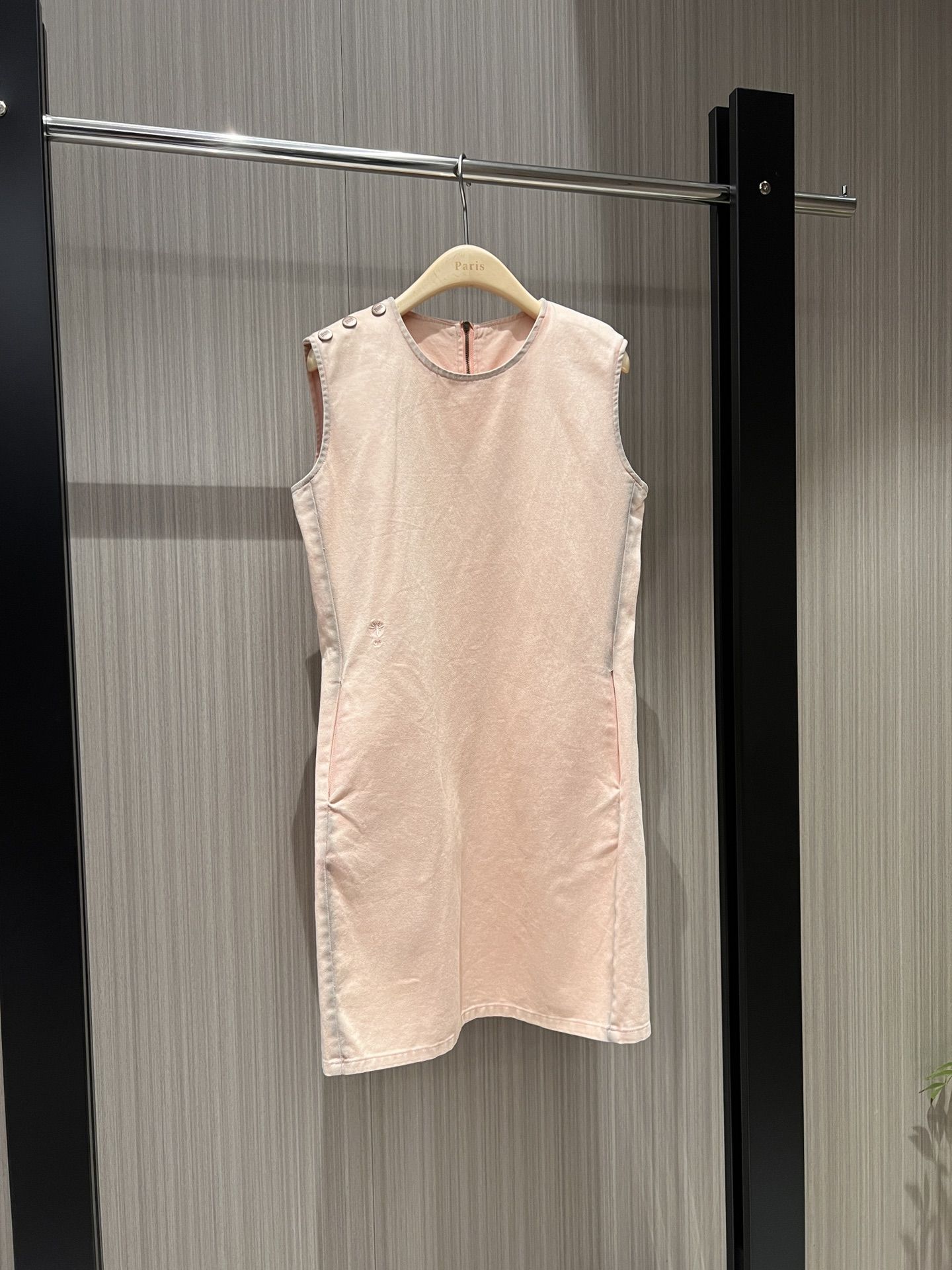 Authentic pink denim dress, Women's Fashion, Dresses & Sets, Dresses on  Carousell